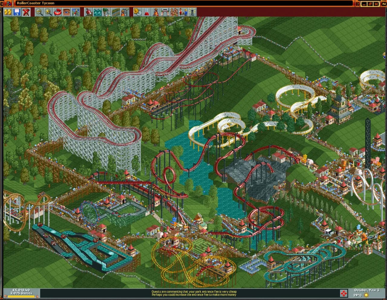 RollerCoaster Tycoon®: Deluxe görsel 6