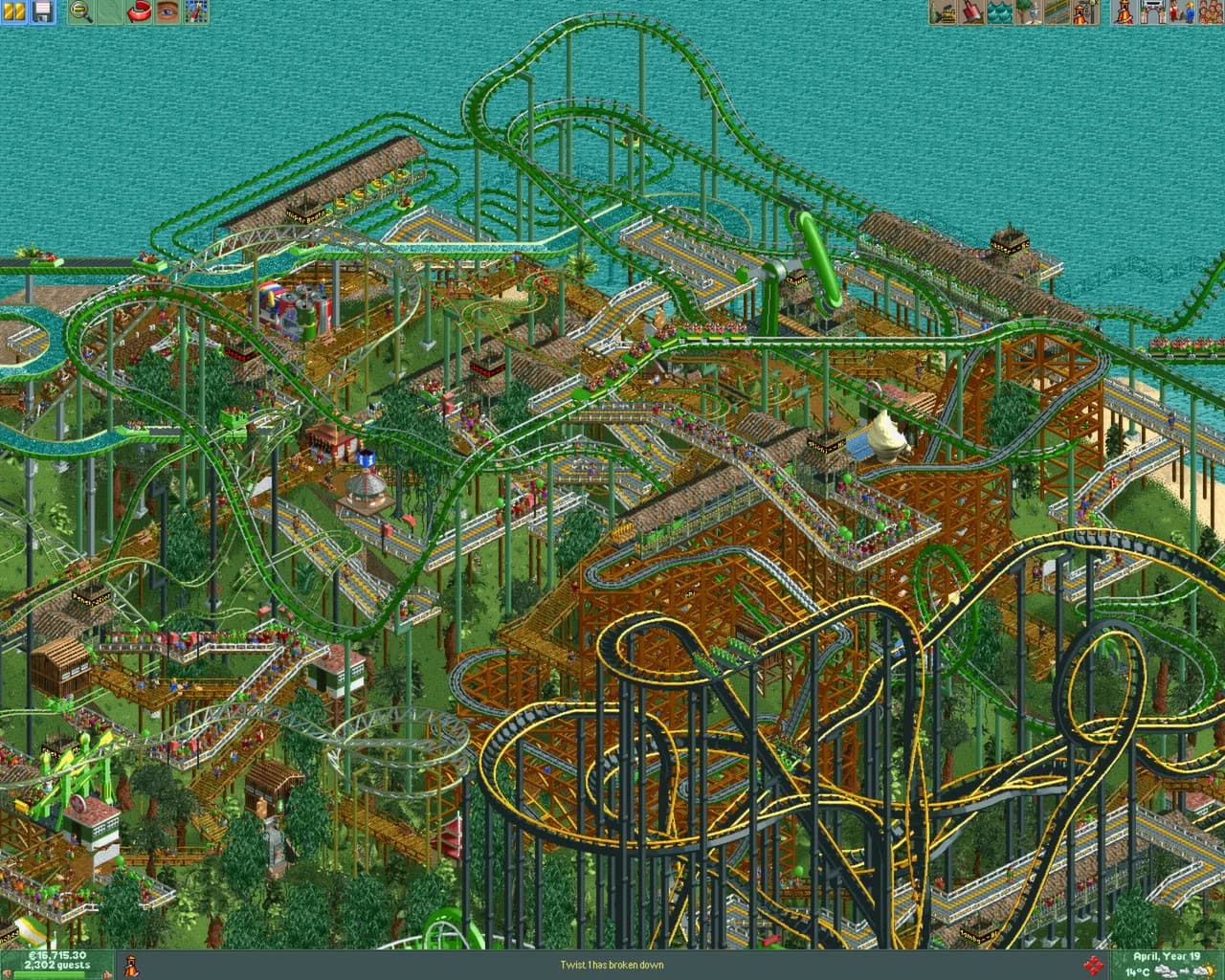 RollerCoaster Tycoon® 2: Triple Thrill Pack görsel 2