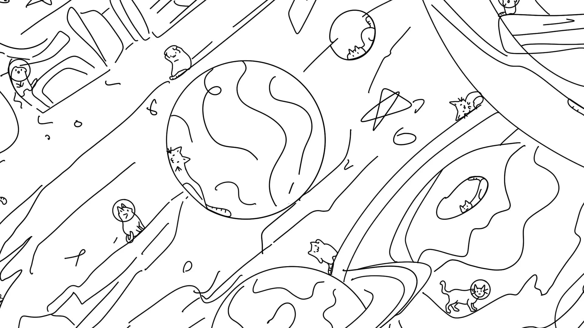 100 Space Cats görsel 2