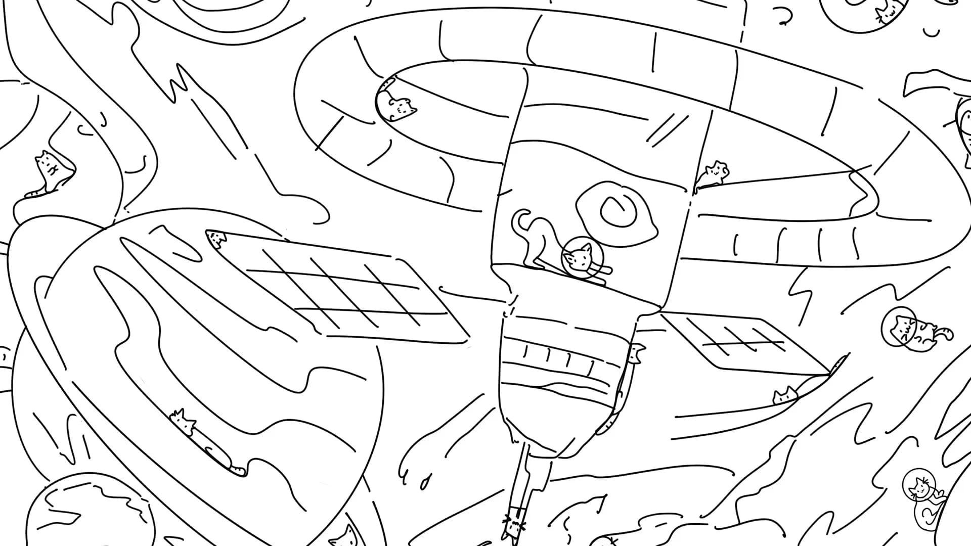 100 Space Cats görsel 4