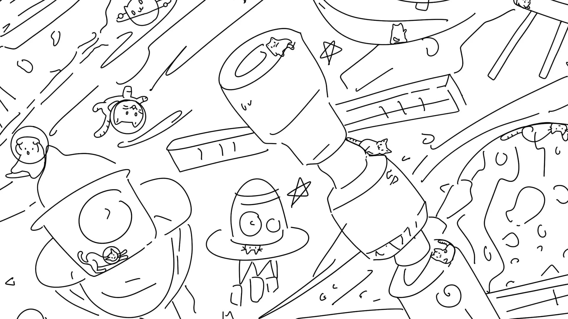 100 Space Cats görsel 5
