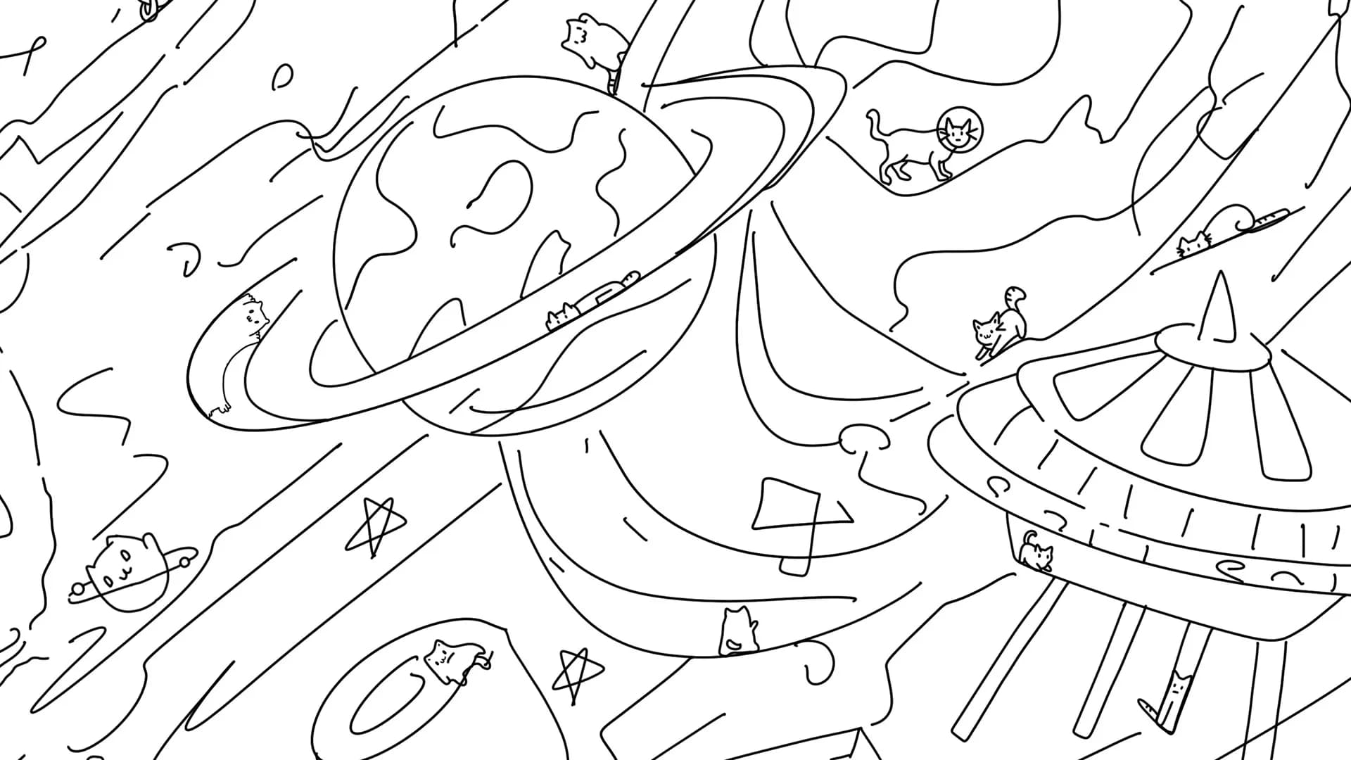 100 Space Cats görsel 6
