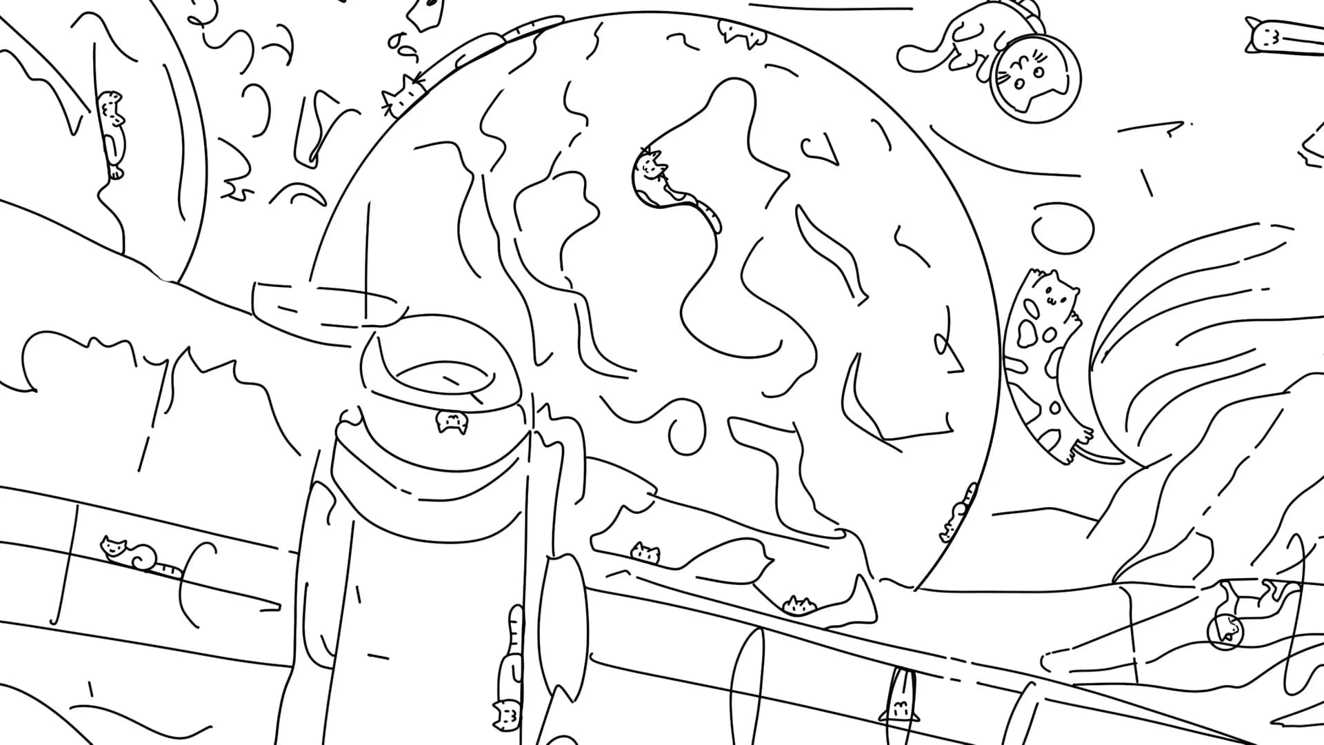 100 Space Cats görsel 9