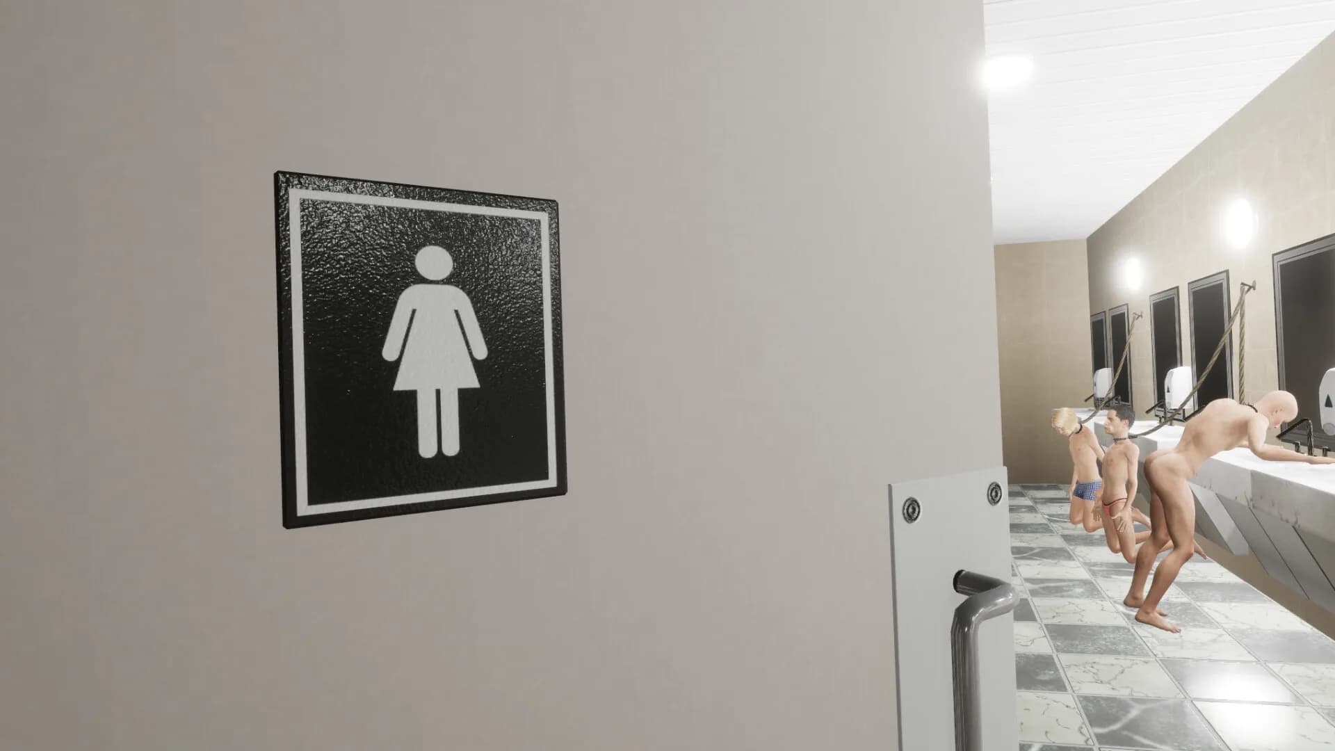 Ladies Restroom görsel 2