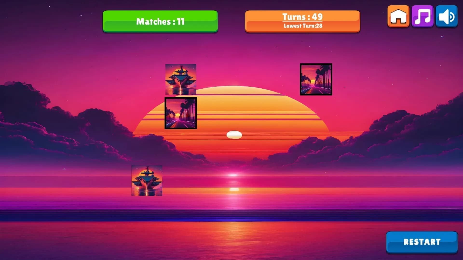 OG Memory: Synthwave Boats görsel 4