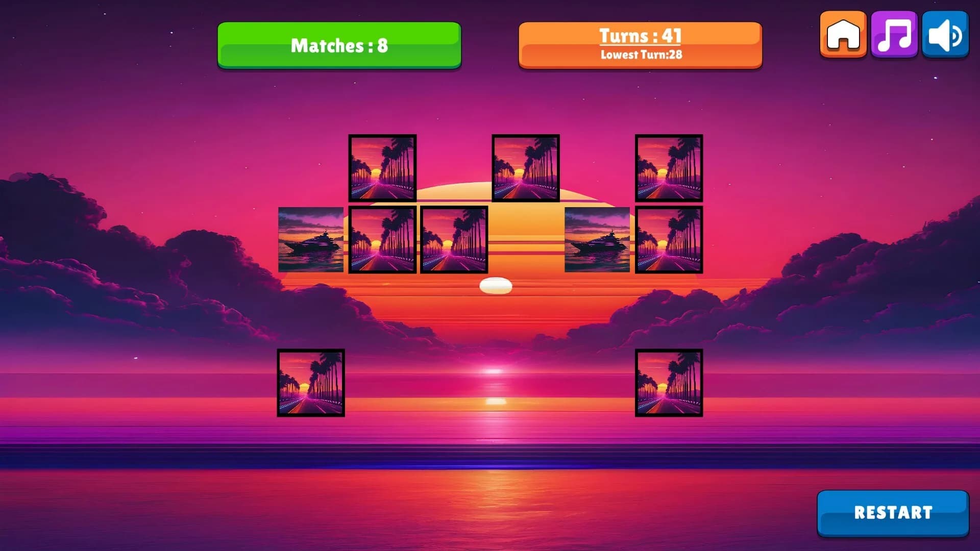 OG Memory: Synthwave Boats görsel 5