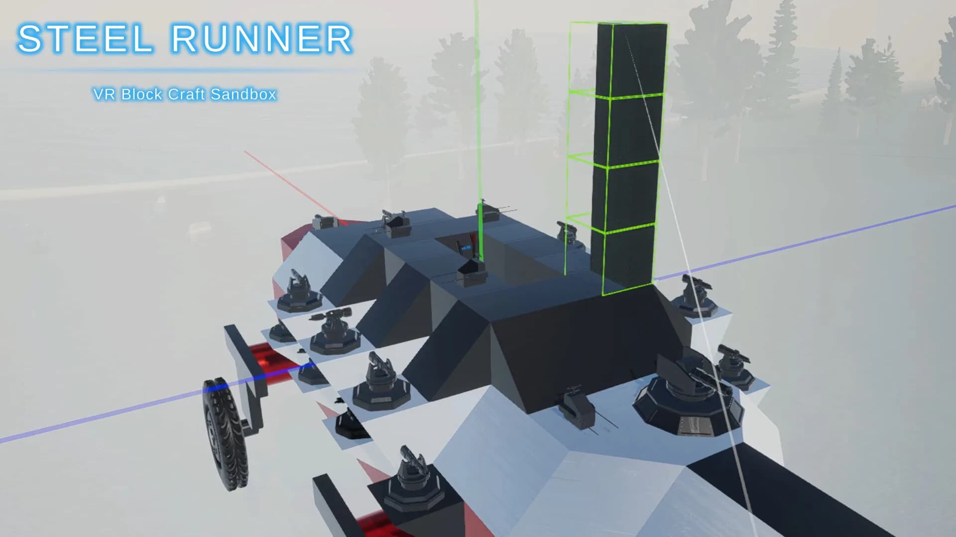 Steel Runner - VR Block Craft Sandbox görsel 16