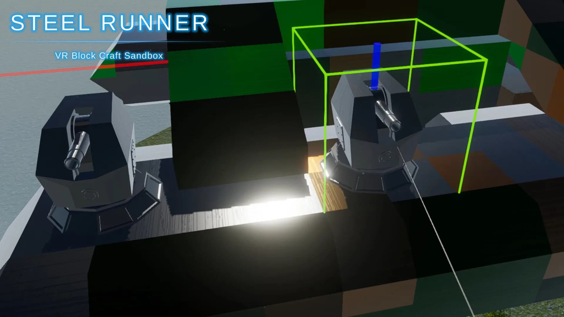 Steel Runner - VR Block Craft Sandbox görsel 4