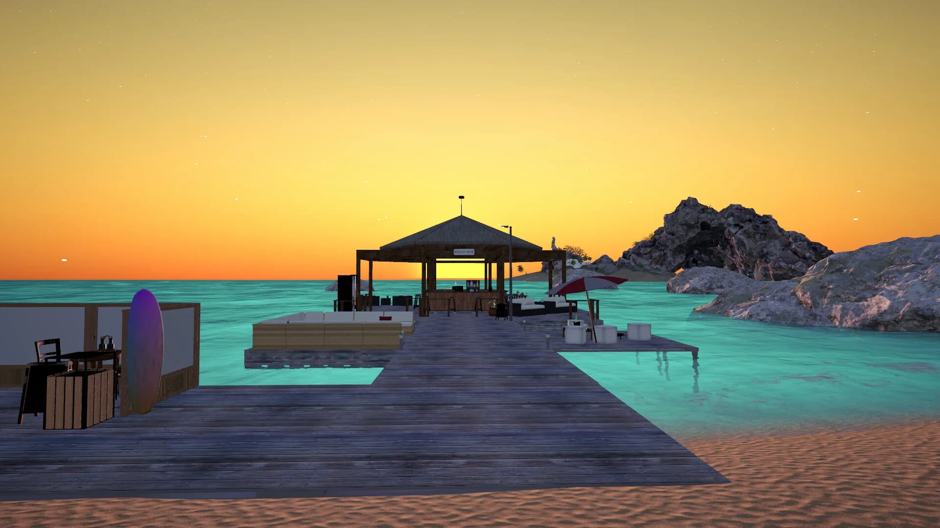 Beach Club Simulator 2024 görsel 2