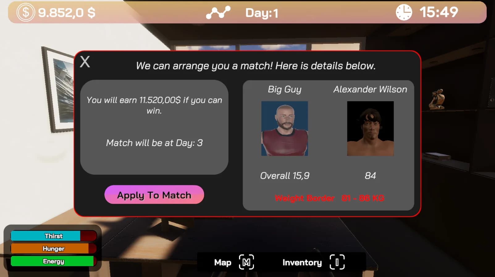 Road To Champion: Boxing Simulator görsel 3