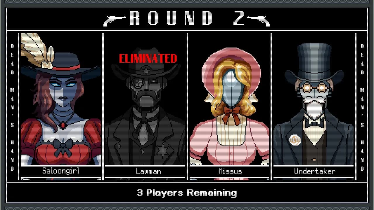 DEAD MAN'S HAND: Card Roulette Action görsel 5
