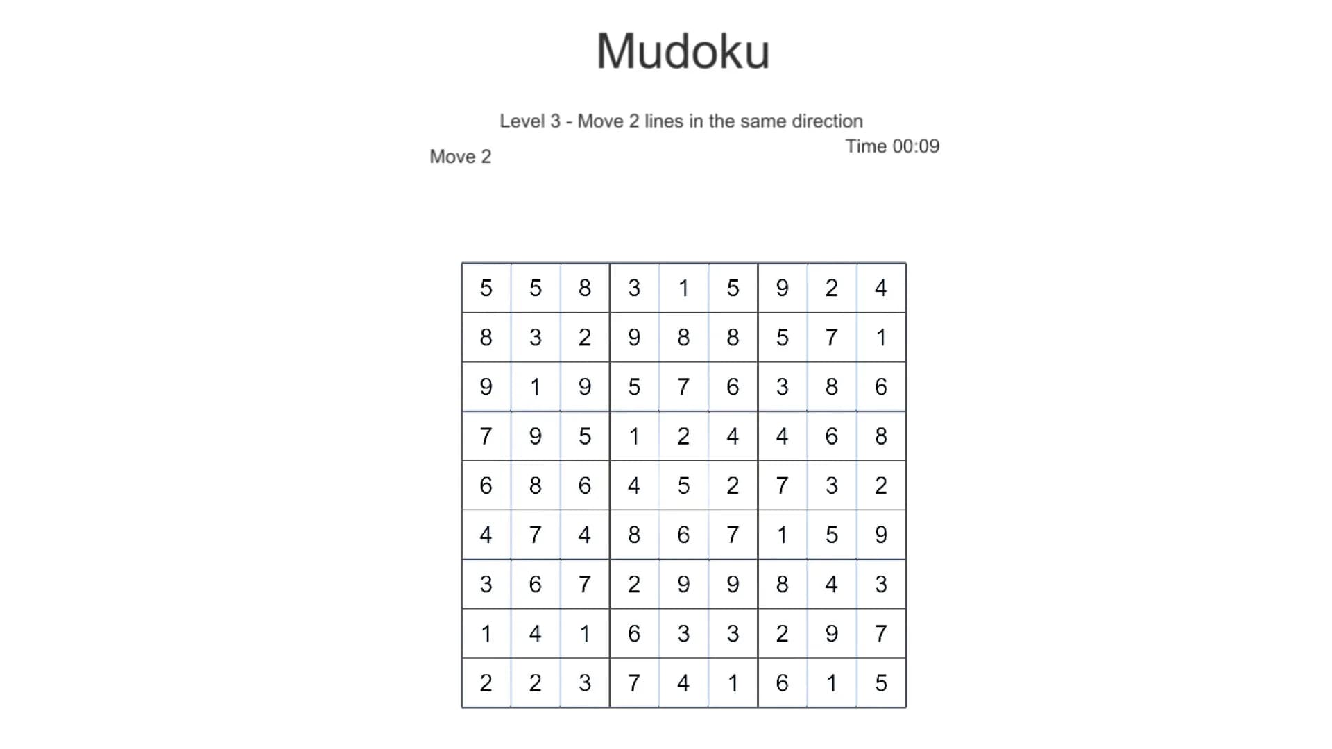 Mudoku - next Sudoku görsel 6