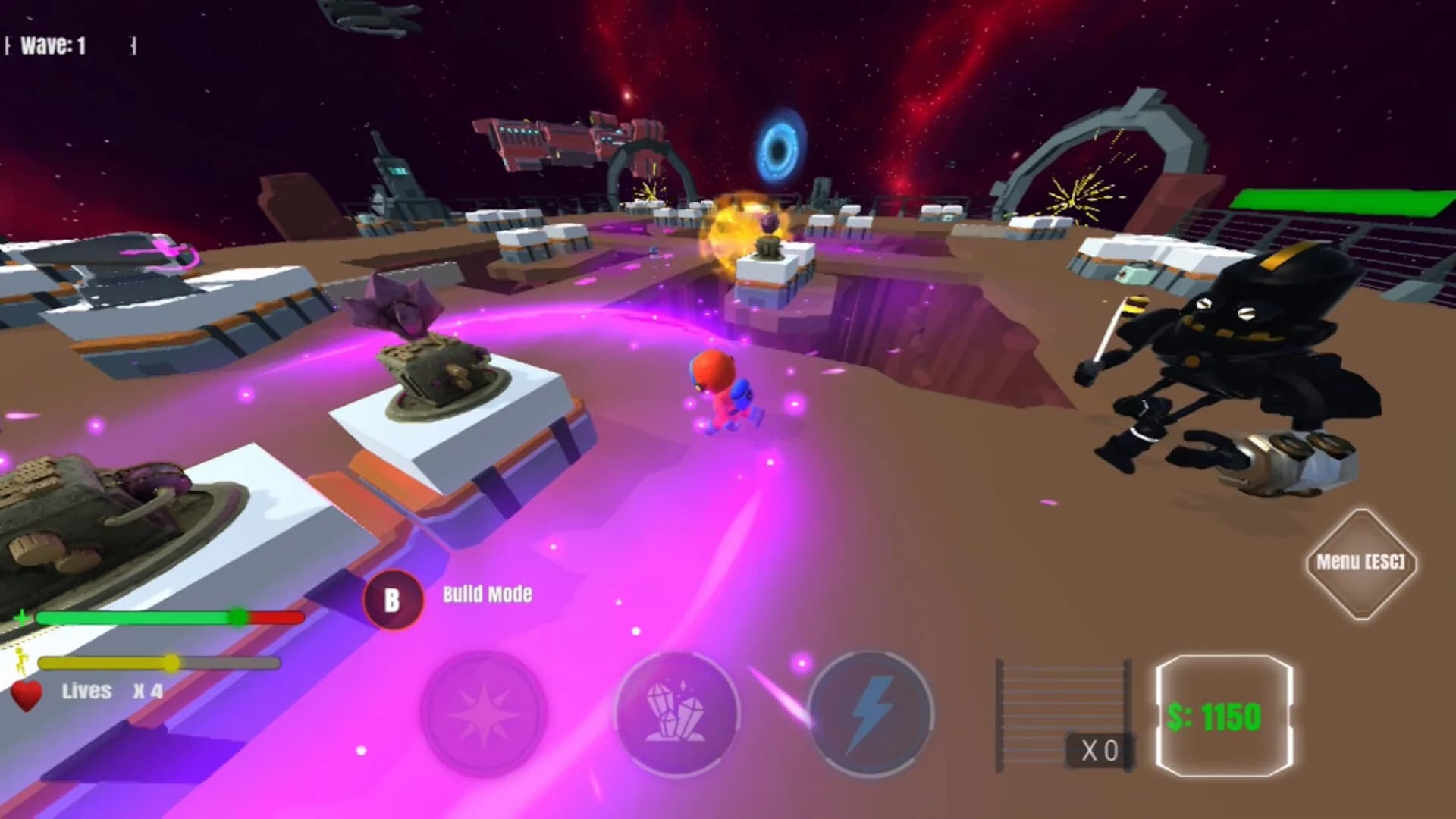 Astronaut Assault görsel 3