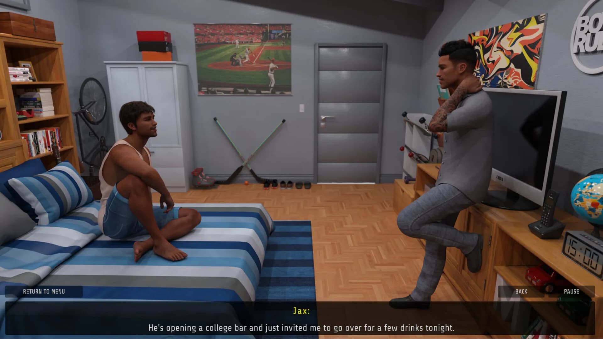 College Gay Sex - Episode 2 görsel 2