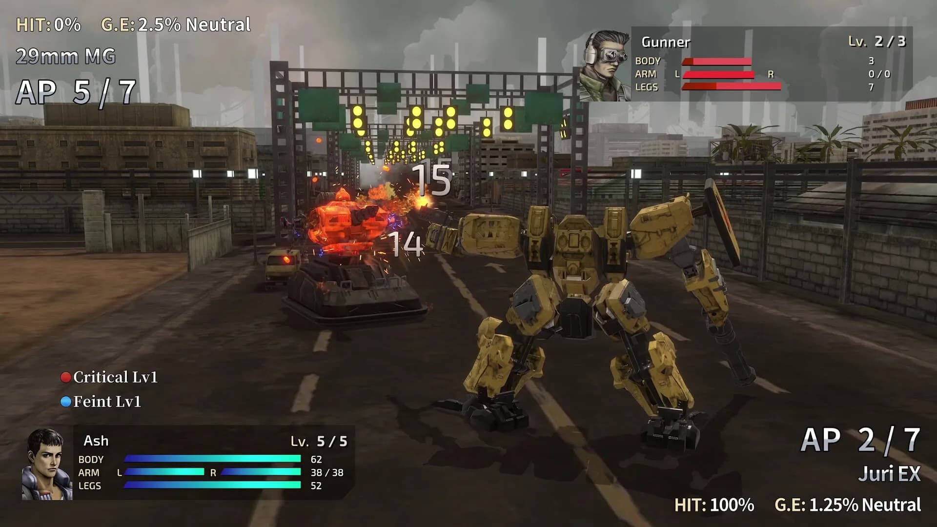 FRONT MISSION 2: Remake görsel 8
