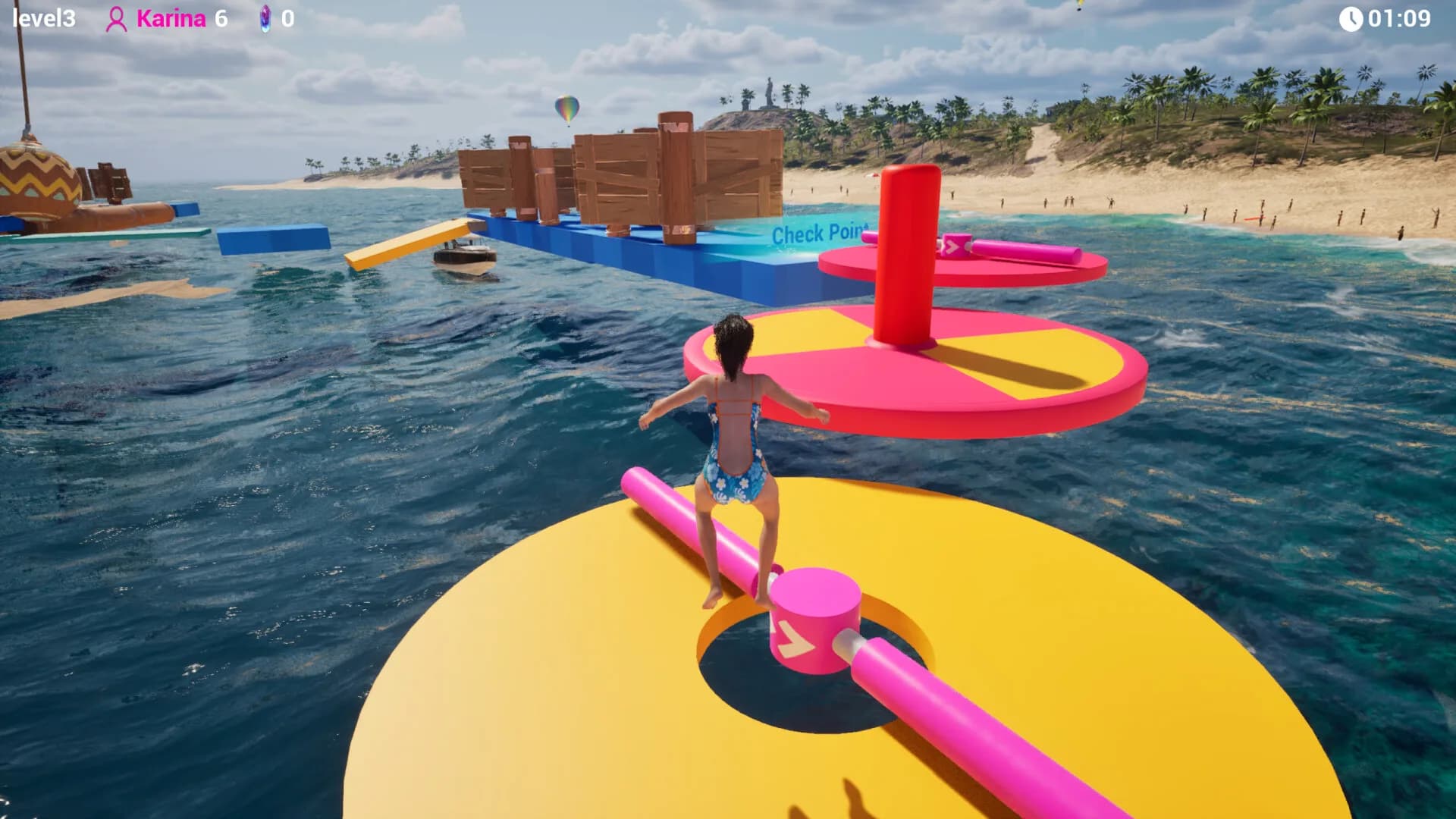 Beauty Girl Chronicles: Island Obstacle Challenge görsel 2