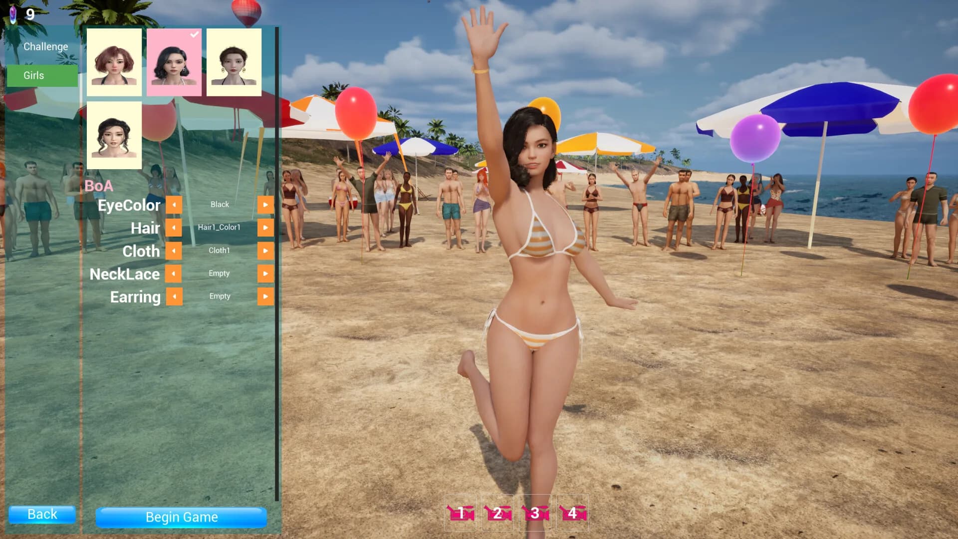 Beauty Girl Chronicles: Island Obstacle Challenge görsel 5
