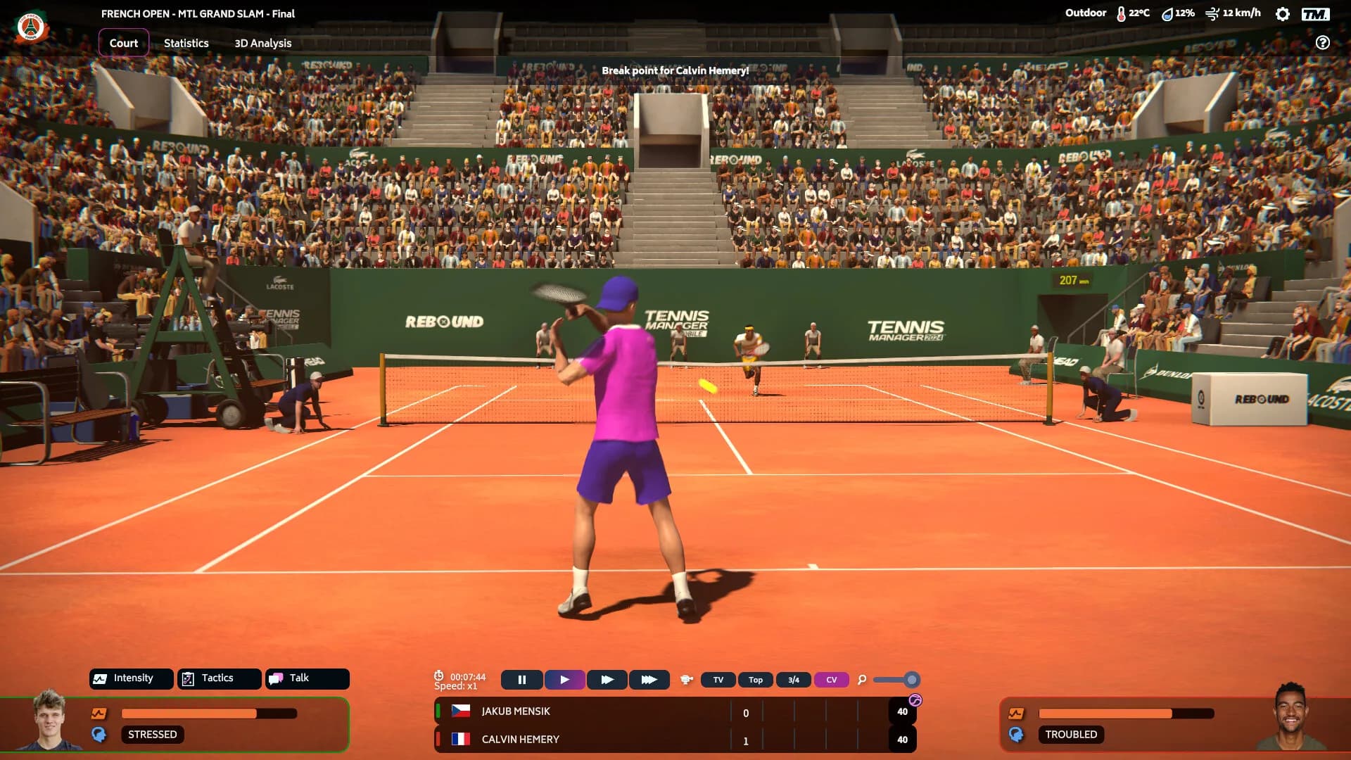 Tennis Manager 2024 görsel 3