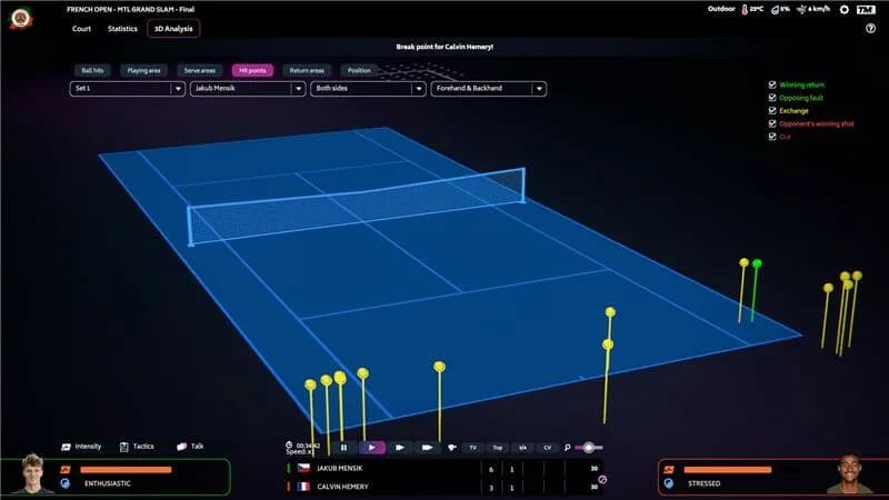 Tennis Manager 2024 görsel 13