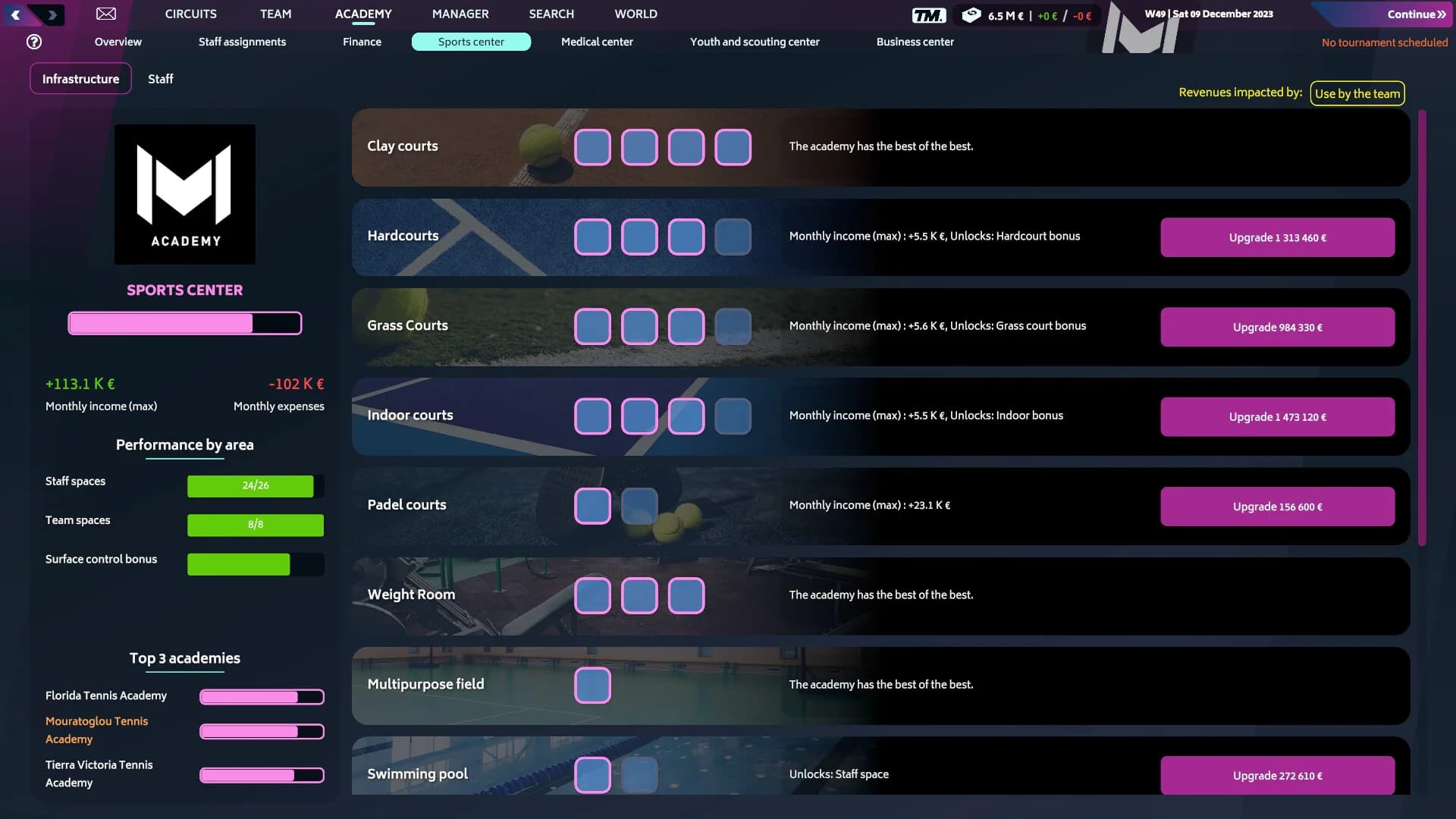 Tennis Manager 2024 görsel 10