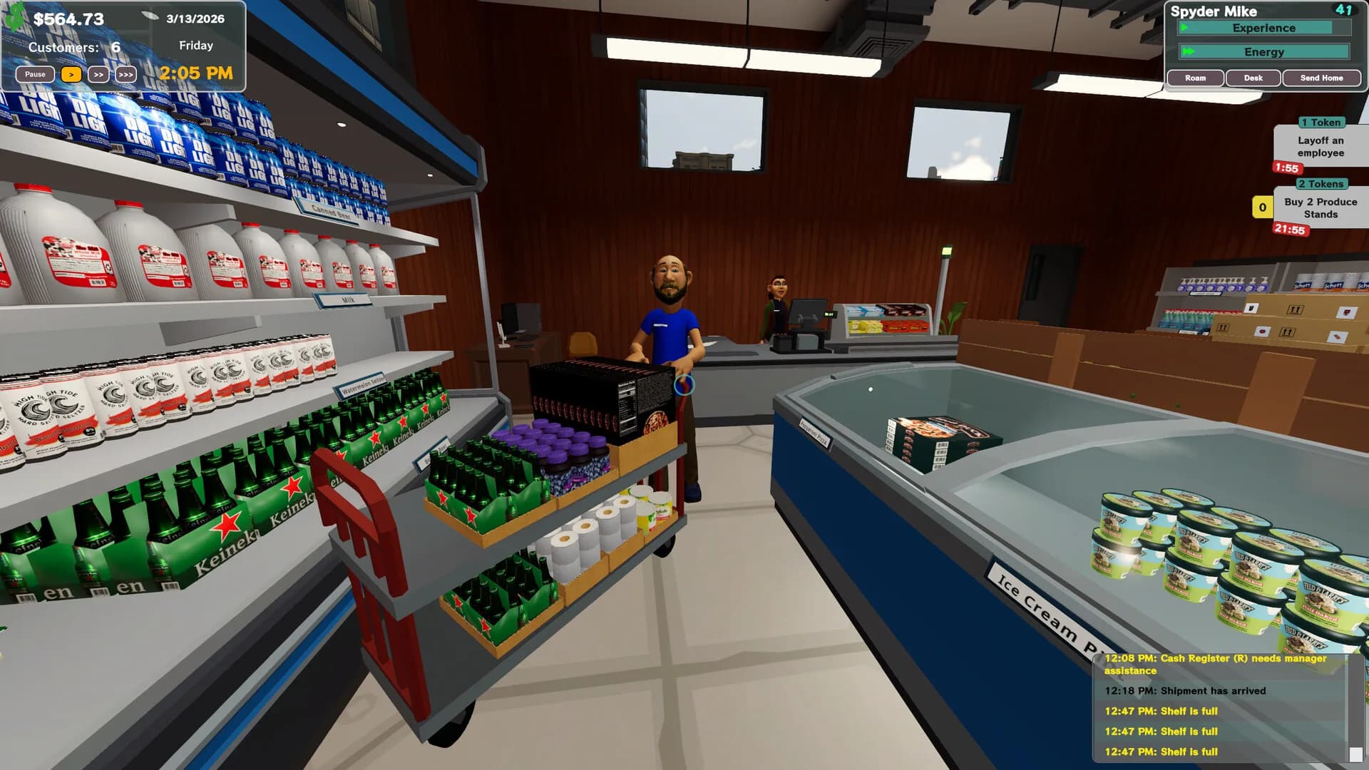 Grocery Store Tycoon görsel 4