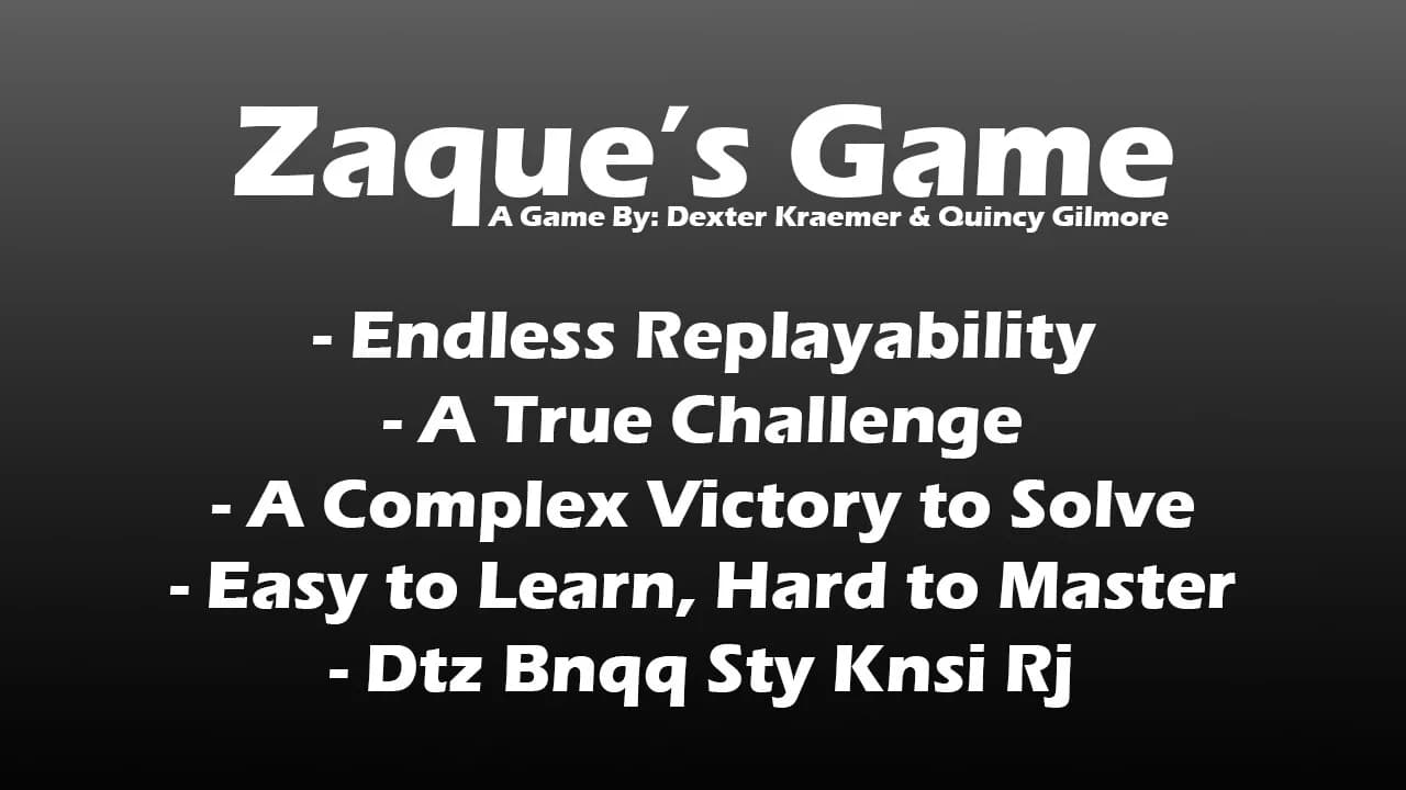 Zaque's Game görsel 6