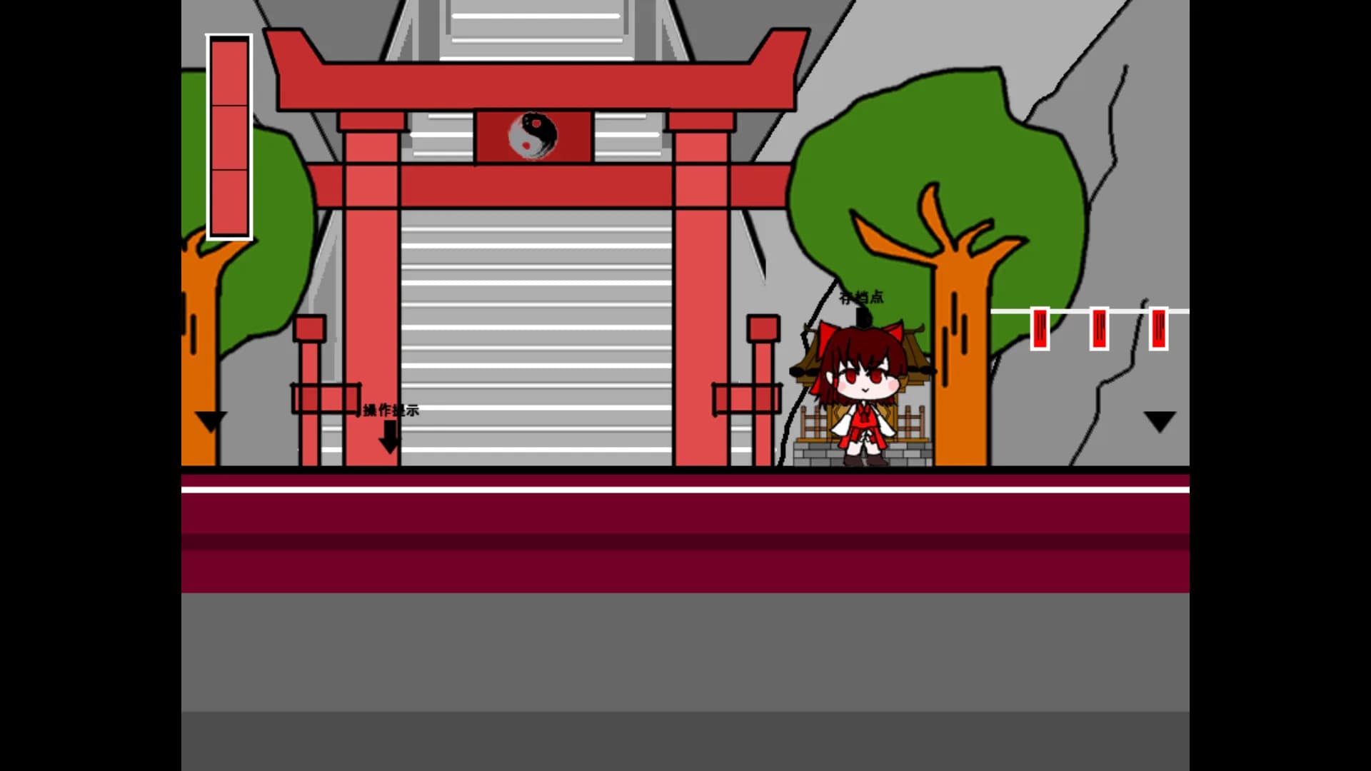 灵梦的激急击鸡祭 Reimu's Fighting Chicken Festival görsel 3