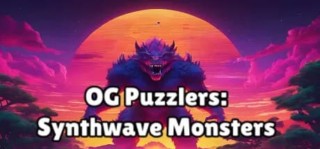 OG Puzzlers: Synthwave Monsters görsel 1