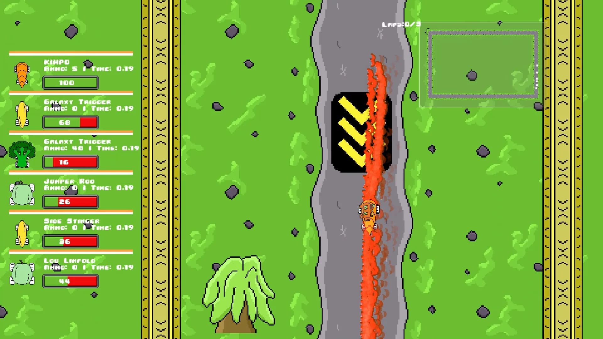 Veg out Crew 2D Racer görsel 4