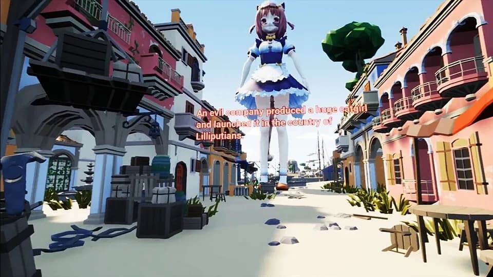 VR Catgirl Isle 2100 görsel 13