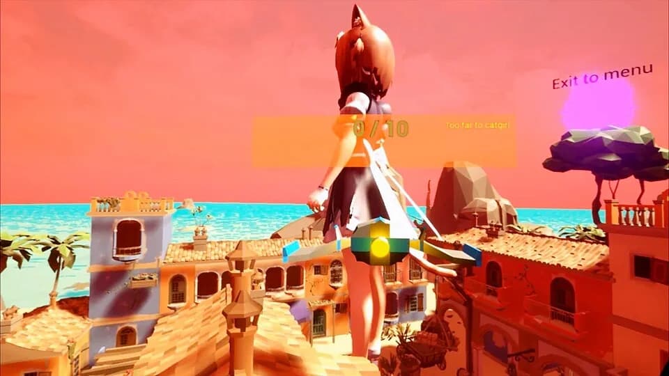 VR Catgirl Isle 2100 görsel 4