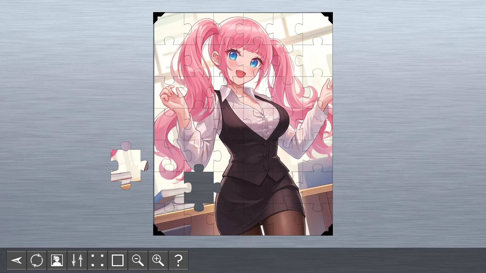 Anime Girl Puzzles görsel 2