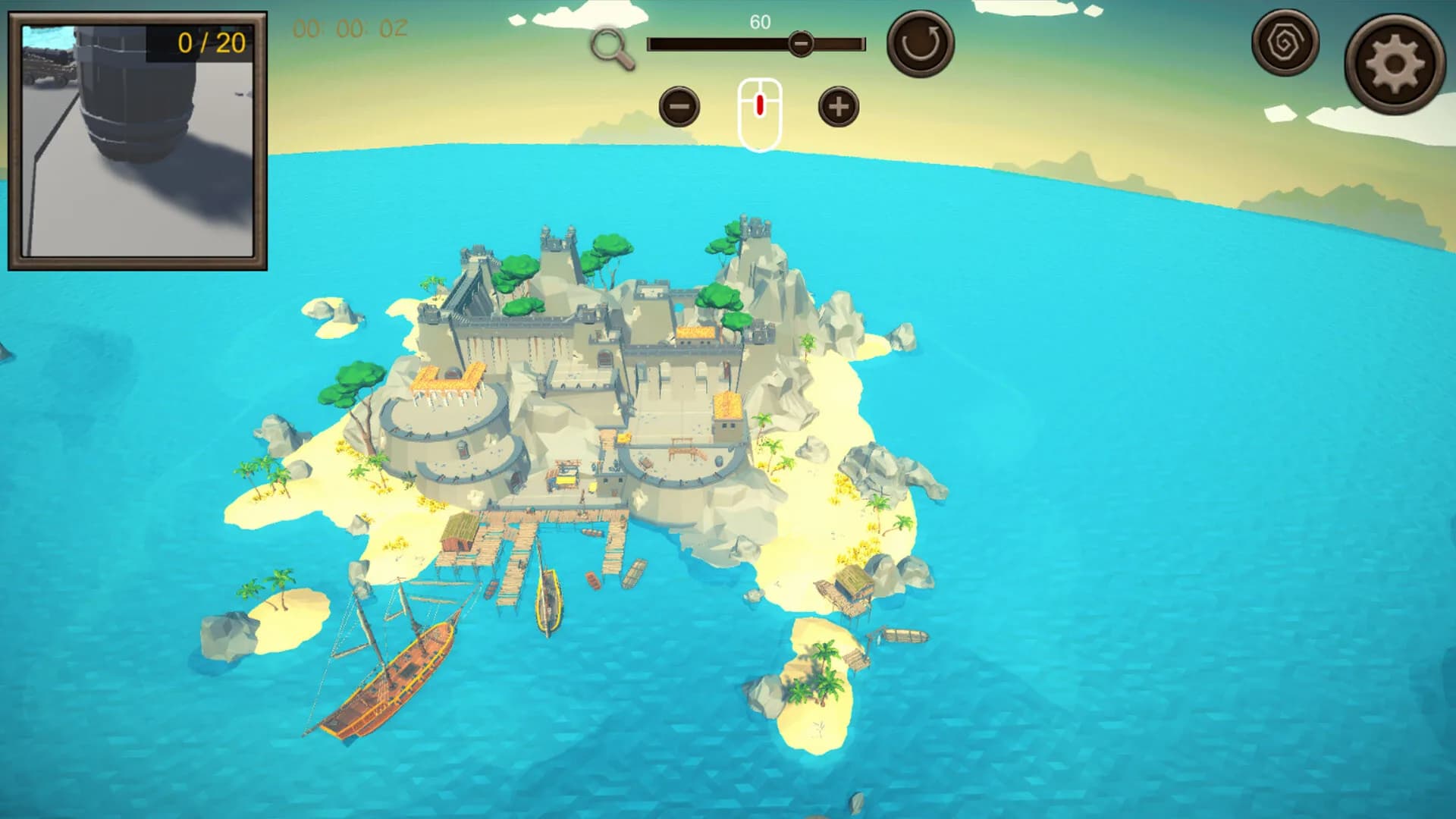 Hidden Pirates Top-Down 3D görsel 5