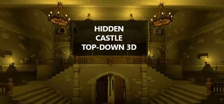 Hidden Castle Top-Down 3D görsel 1