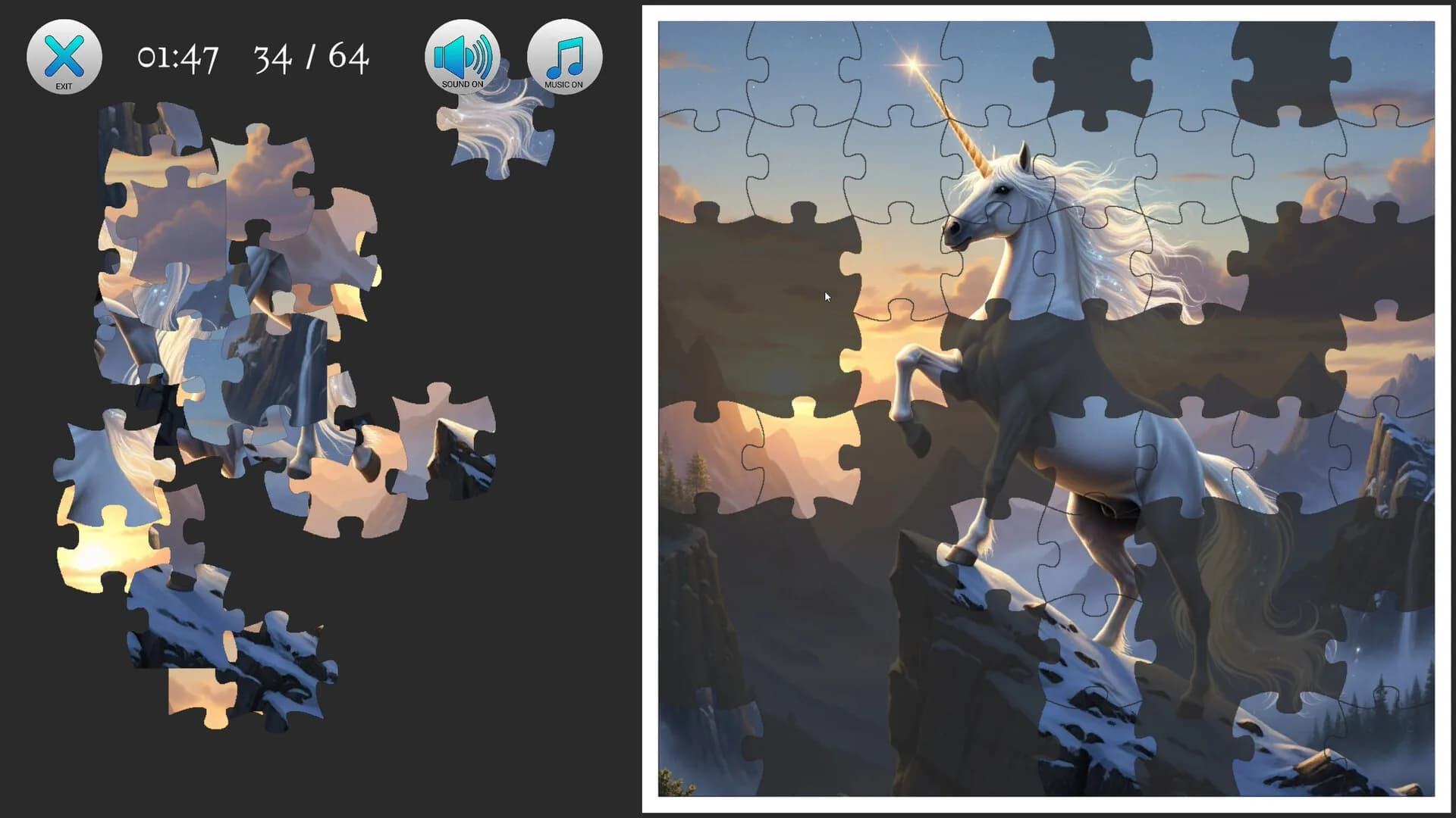 Fantasy Creature Jigsaws görsel 2