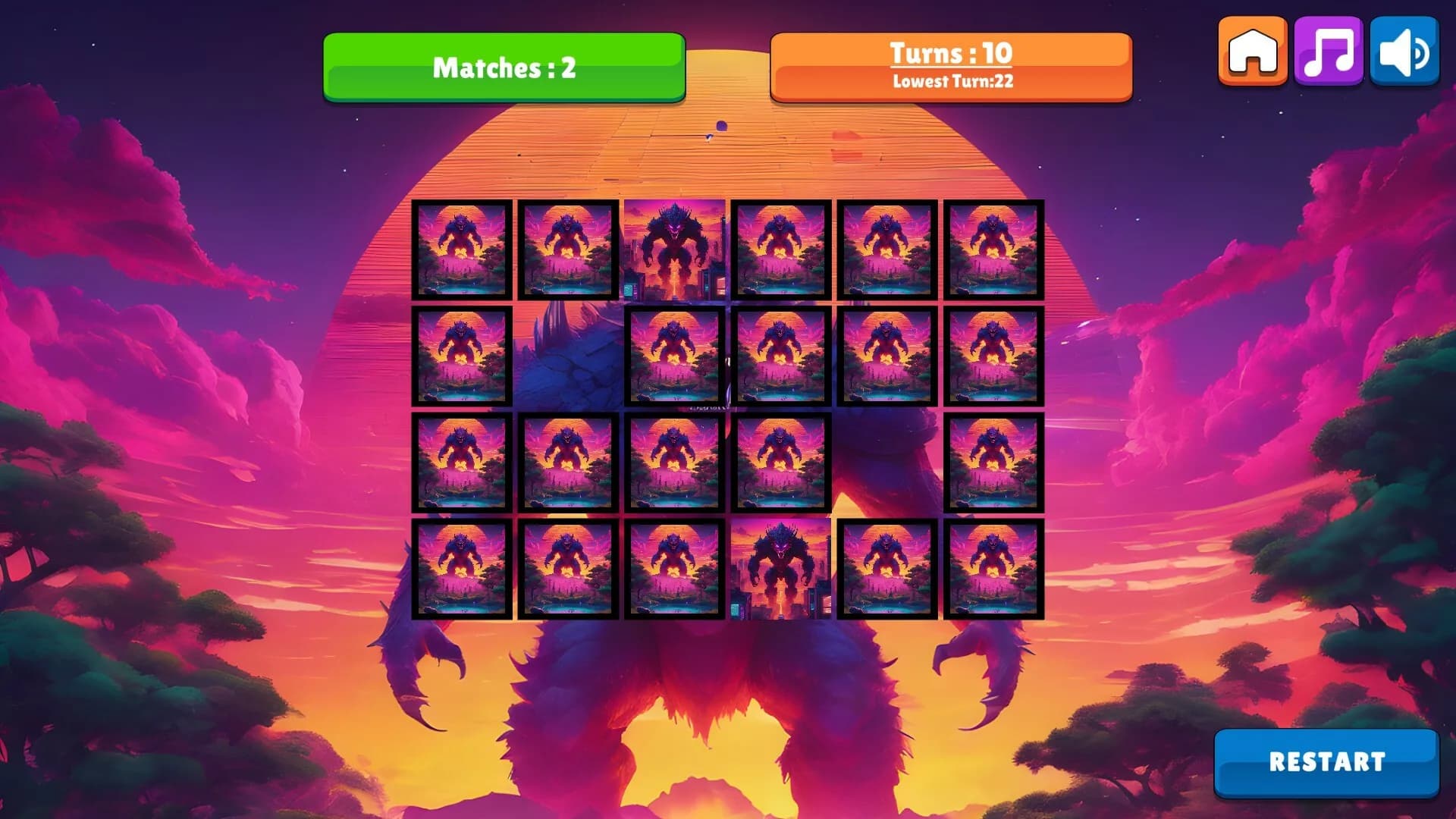 OG Memory: Synthwave Monsters görsel 2
