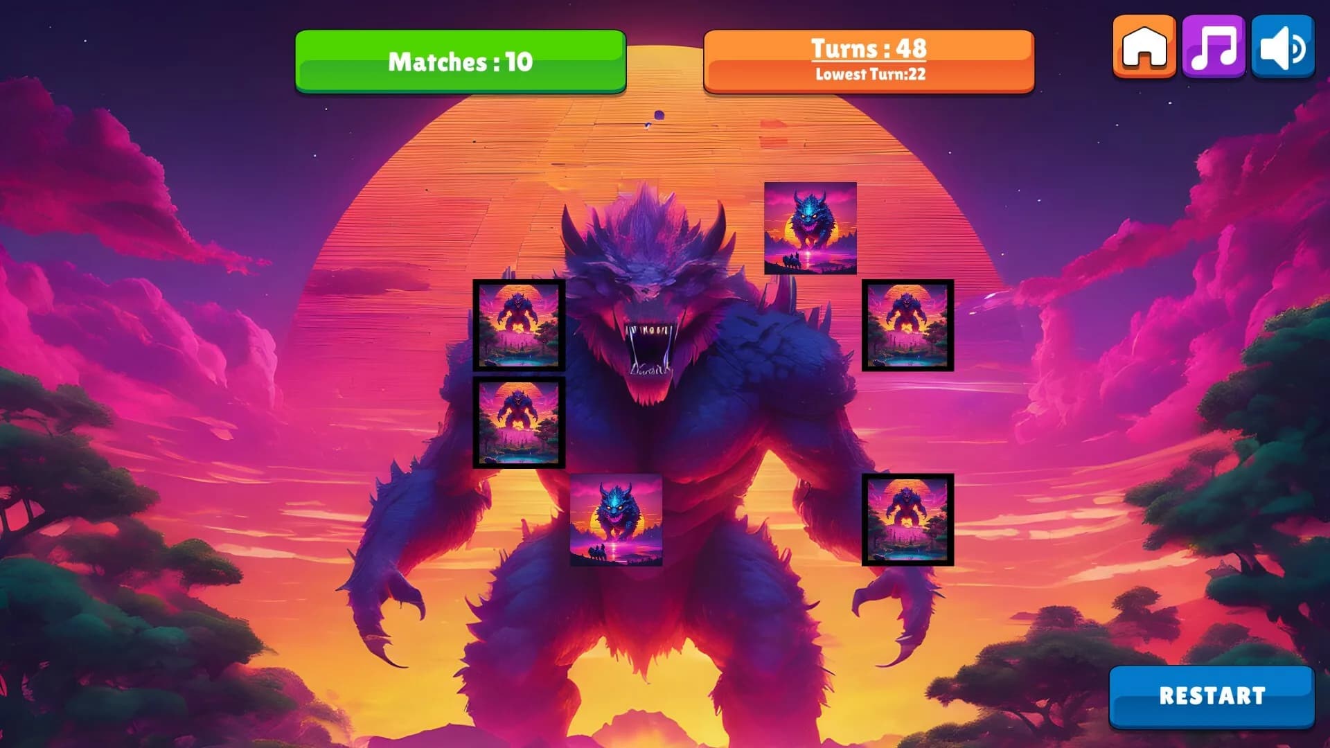 OG Memory: Synthwave Monsters görsel 6