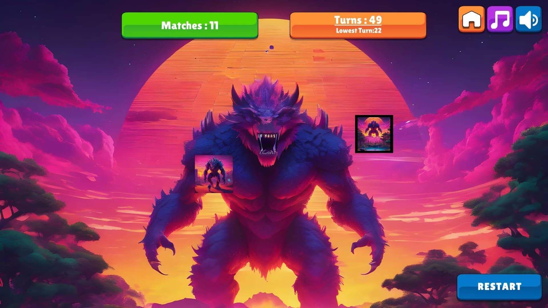 OG Memory: Synthwave Monsters görsel 7