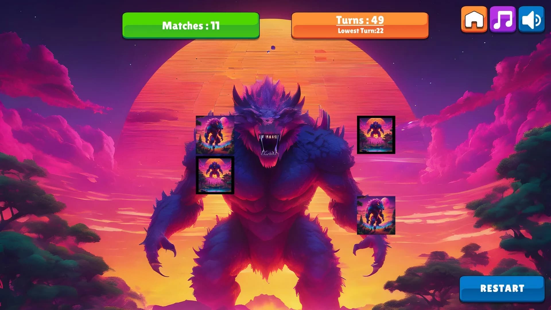 OG Memory: Synthwave Monsters görsel 8