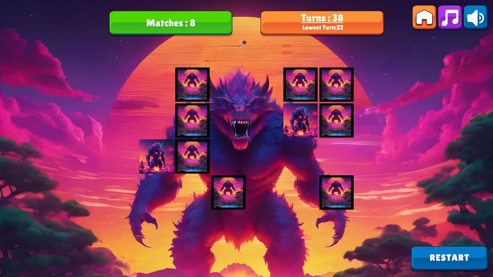 OG Memory: Synthwave Monsters görsel 9