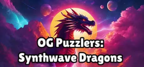 OG Puzzlers: Synthwave Dragons görsel 1