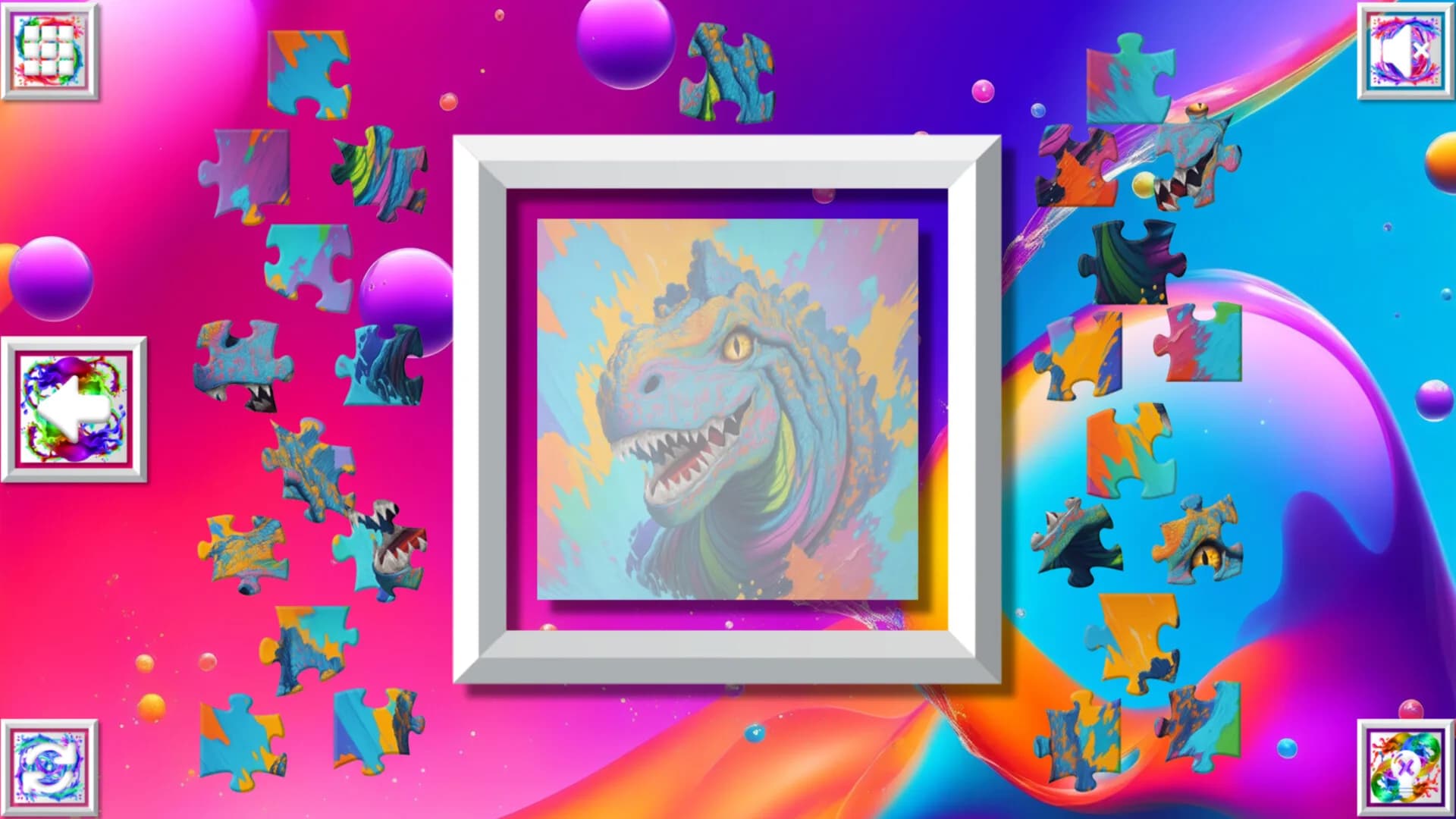 Color Splash: Dinosaurs görsel 4