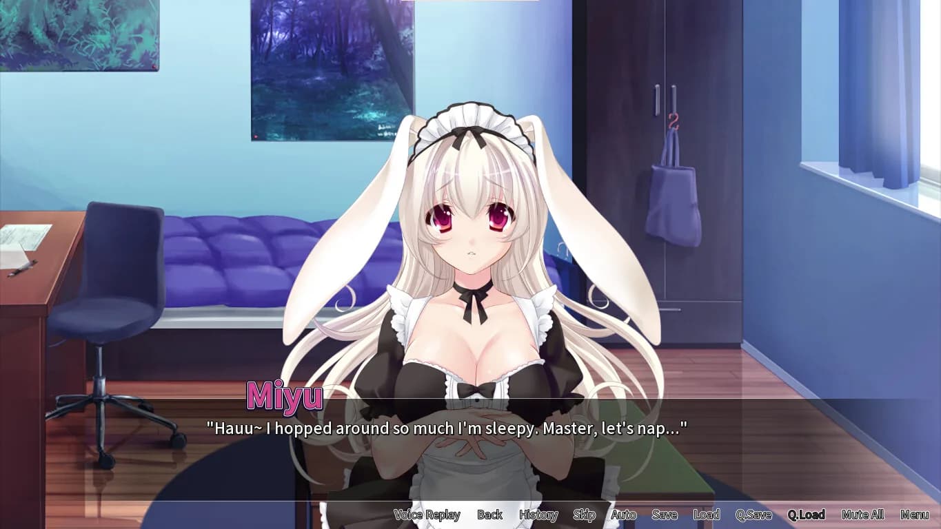 Bunny Girl Cumming for my Carrot görsel 10