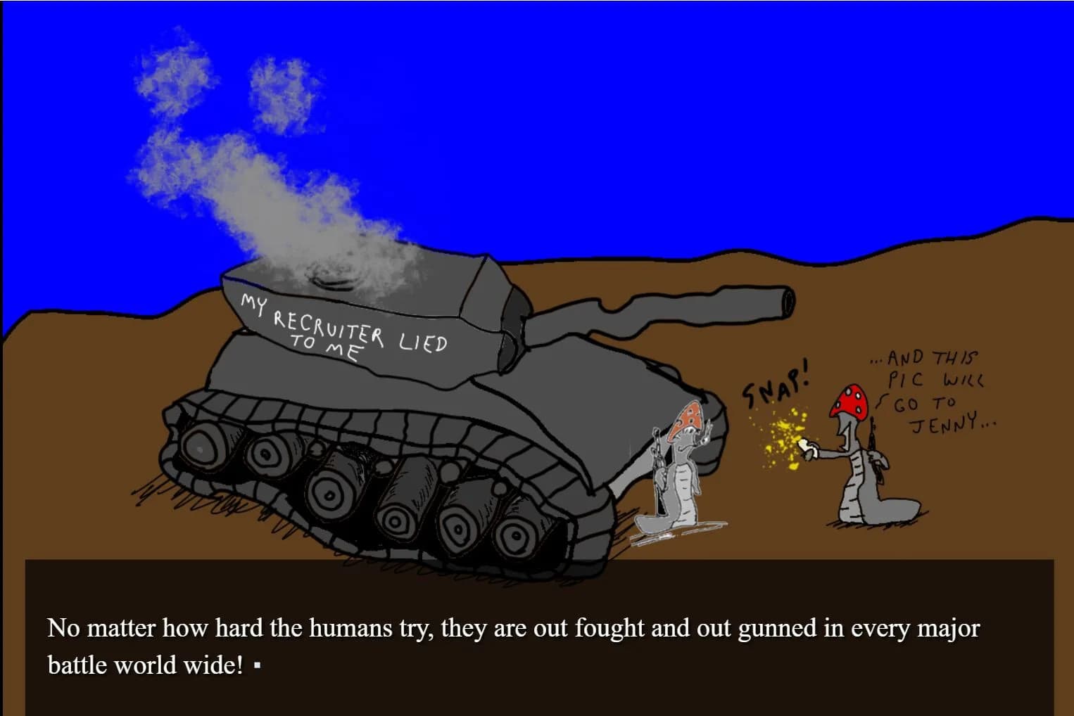 Invasion of the Mushroom Men of Planet Y! görsel 7