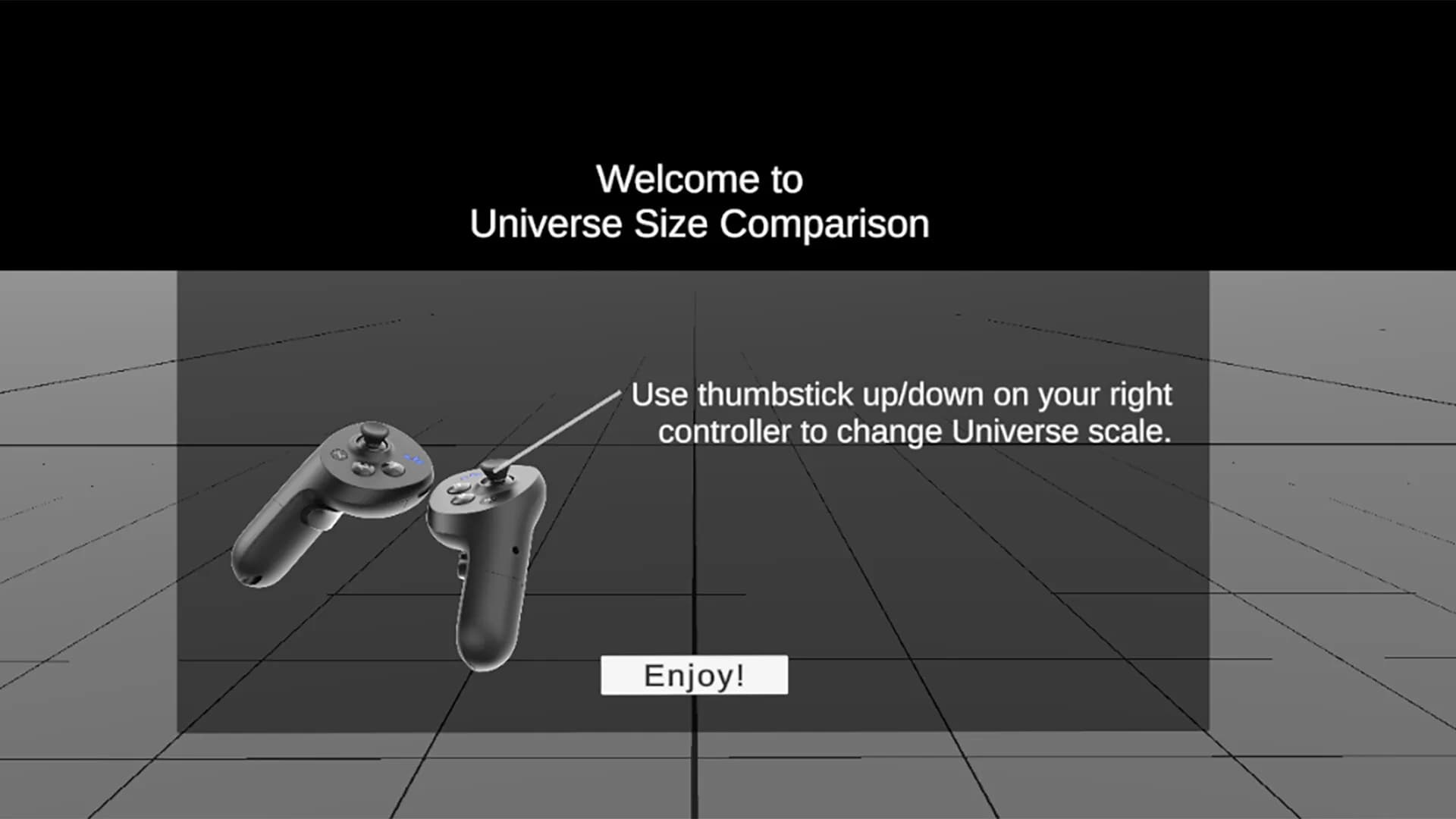 Universe Size Comparison VR görsel 7