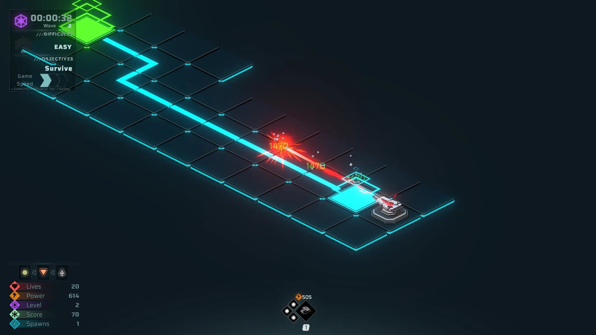 Neon Grid Defenders görsel 13
