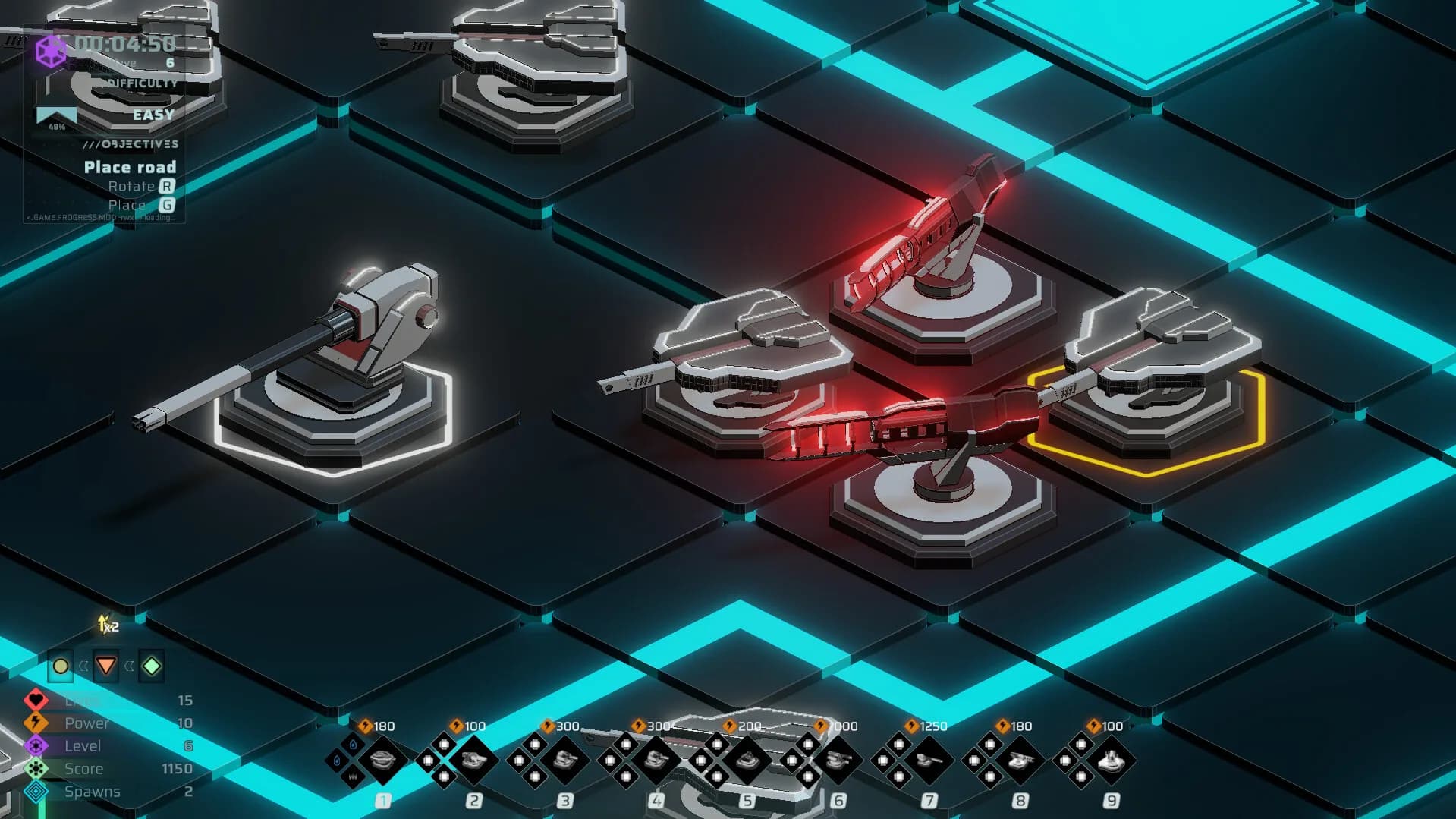 Neon Grid Defenders görsel 5