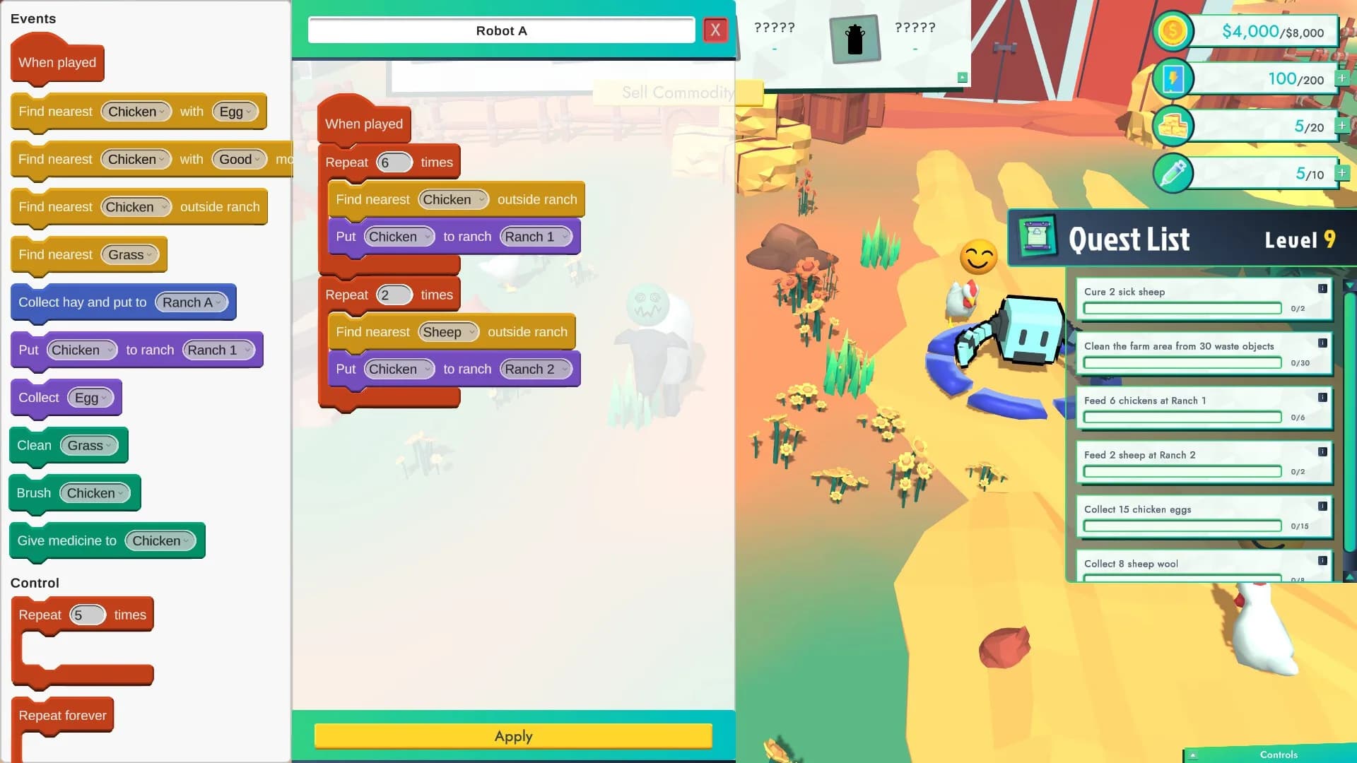 Refactoro: Chaotic Farm görsel 3