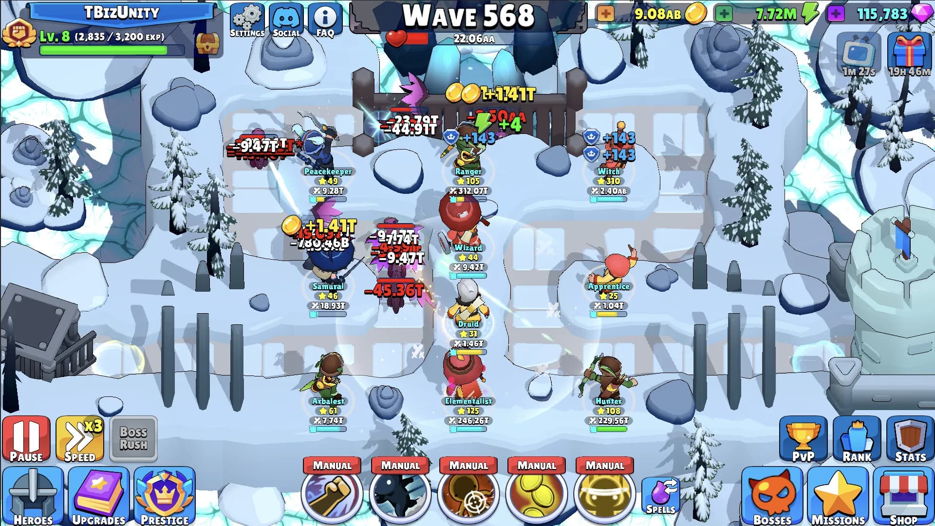 Idle Hero TD - Tower Defense görsel 3