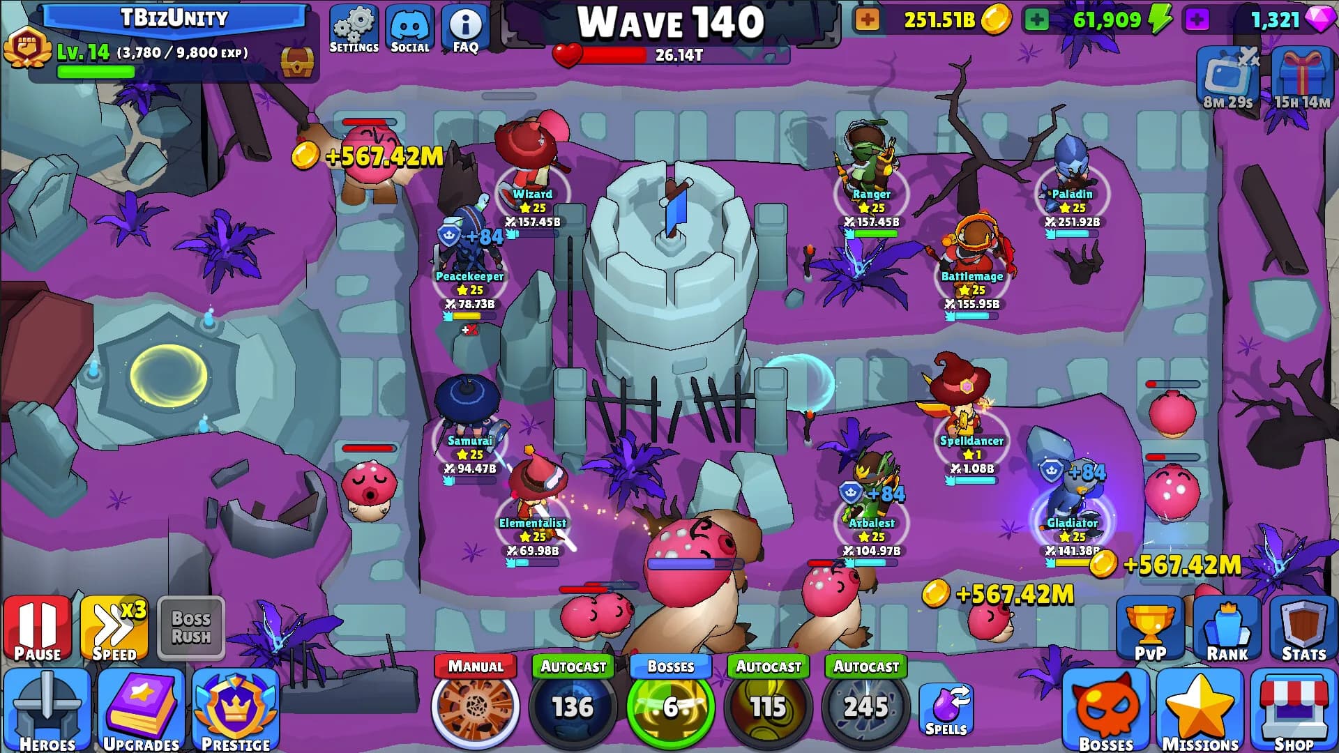 Idle Hero TD - Tower Defense görsel 5